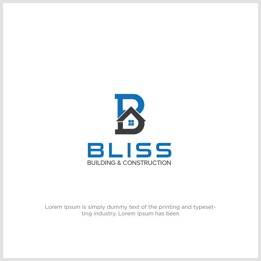 Logo Design by luthfanajah 2 for Bliss Building & Construction  | Design #22044193