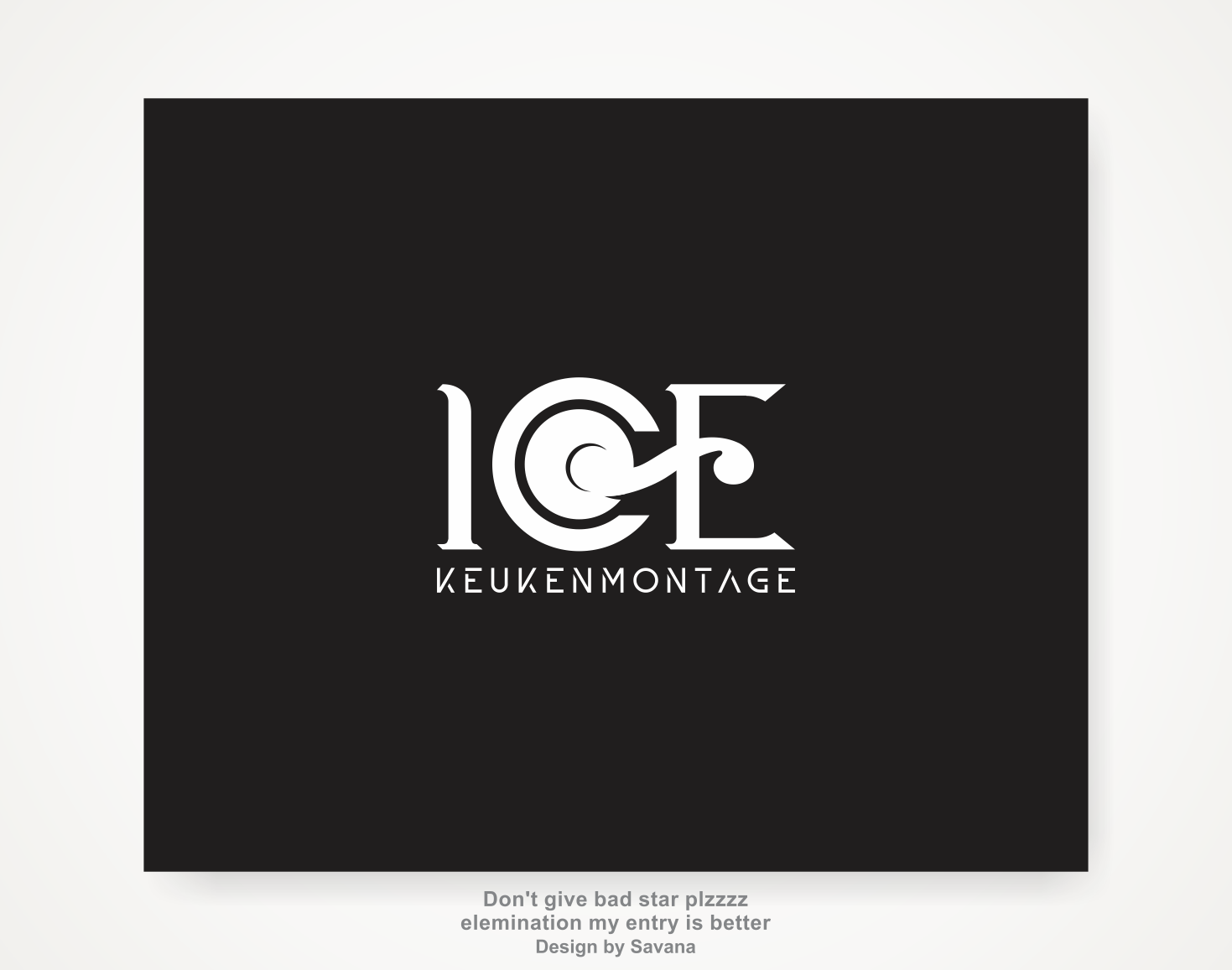 Logo Design by Savana for Ice Keukenmontage | Design #22006538