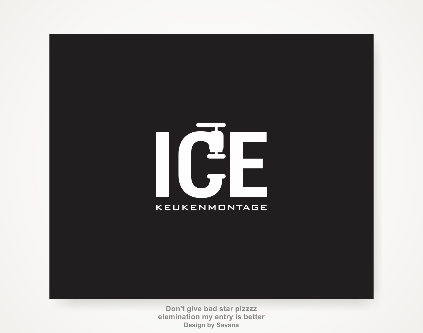 Logo Design by Savana for Ice Keukenmontage | Design #22006539