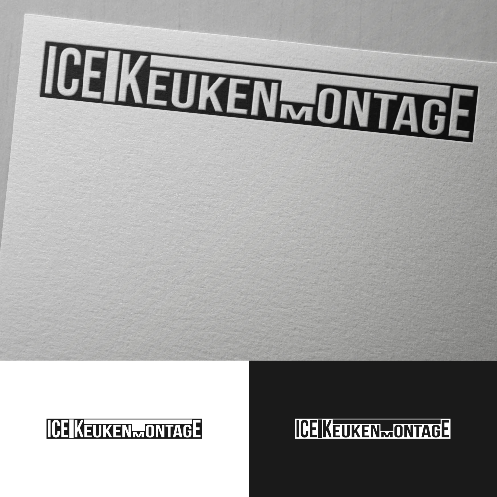 Logo Design by adie soesanto for Ice Keukenmontage | Design #21981400