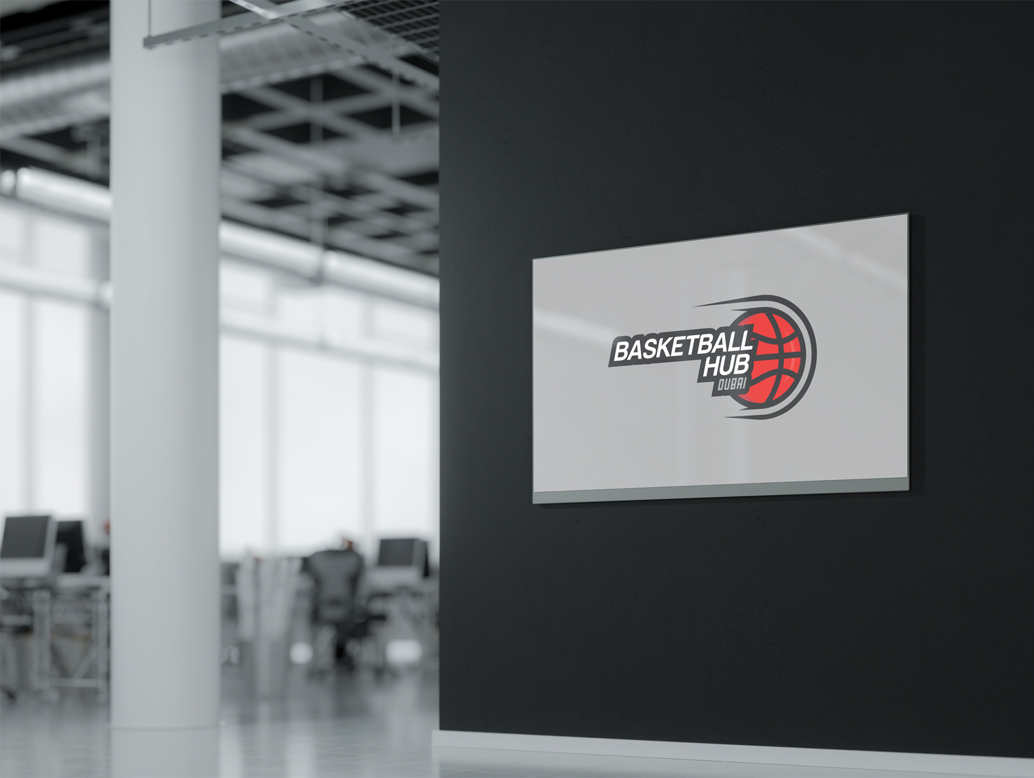 Logo Design by Azmat-ullah for Basketball Hub Dubai | Design #21994089