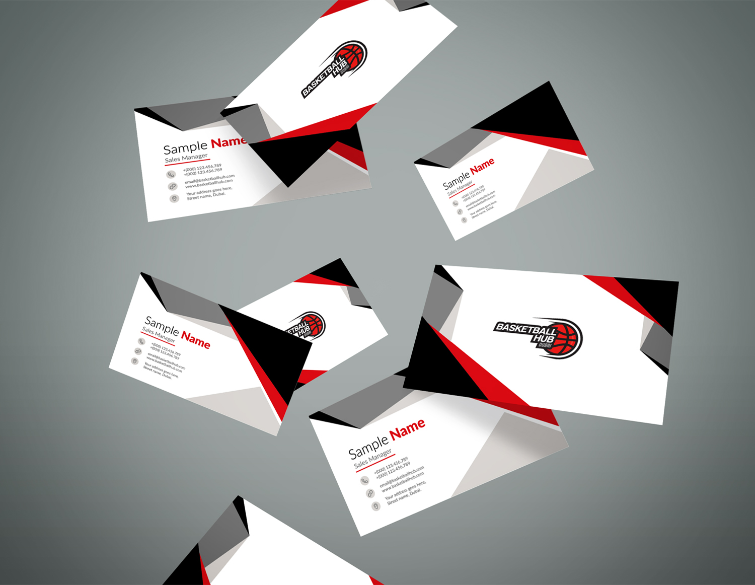 Logo Design by Azmat-ullah for Basketball Hub Dubai | Design #21997928