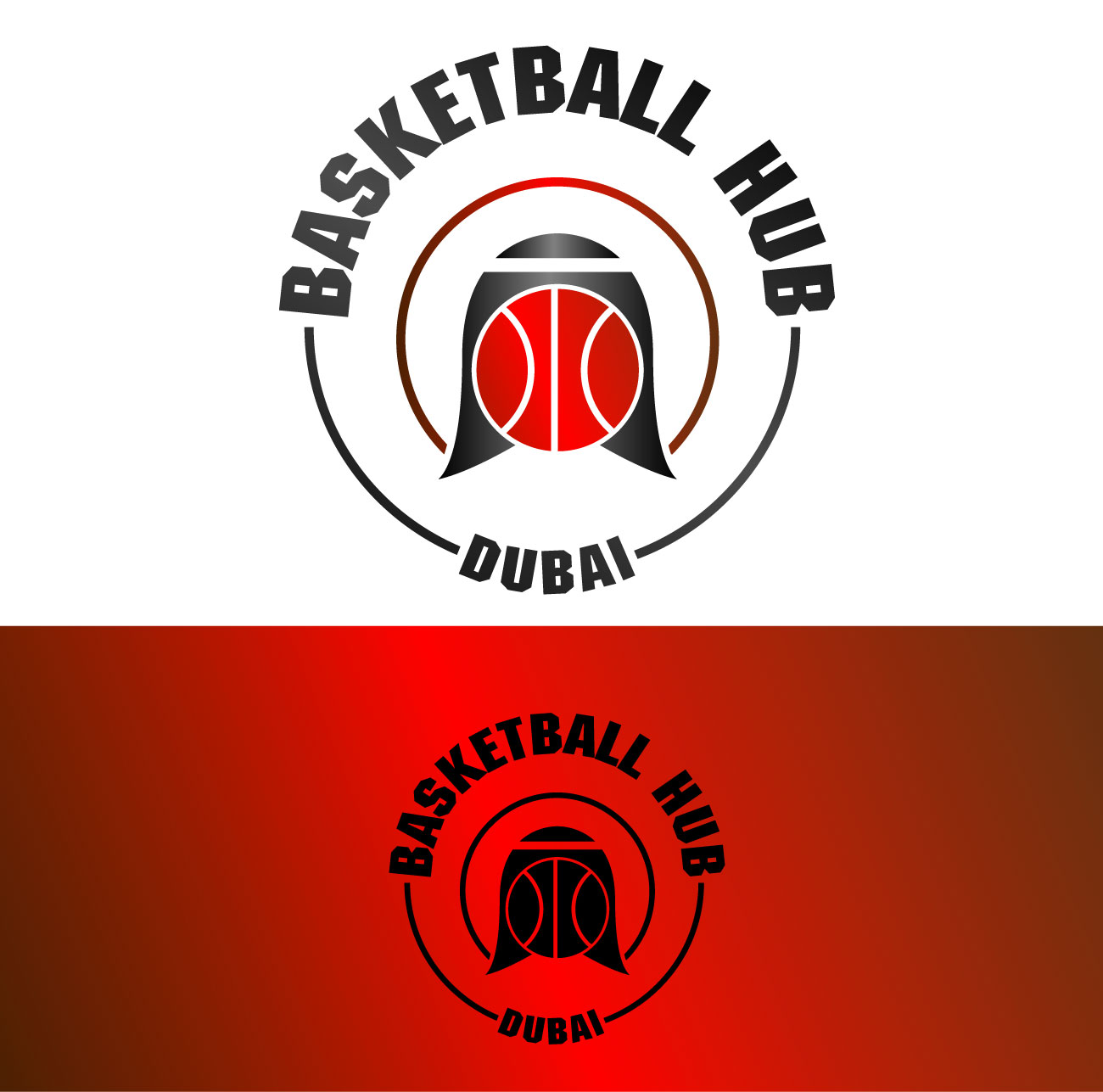 Logo Design by wslogo for Basketball Hub Dubai | Design #21987646