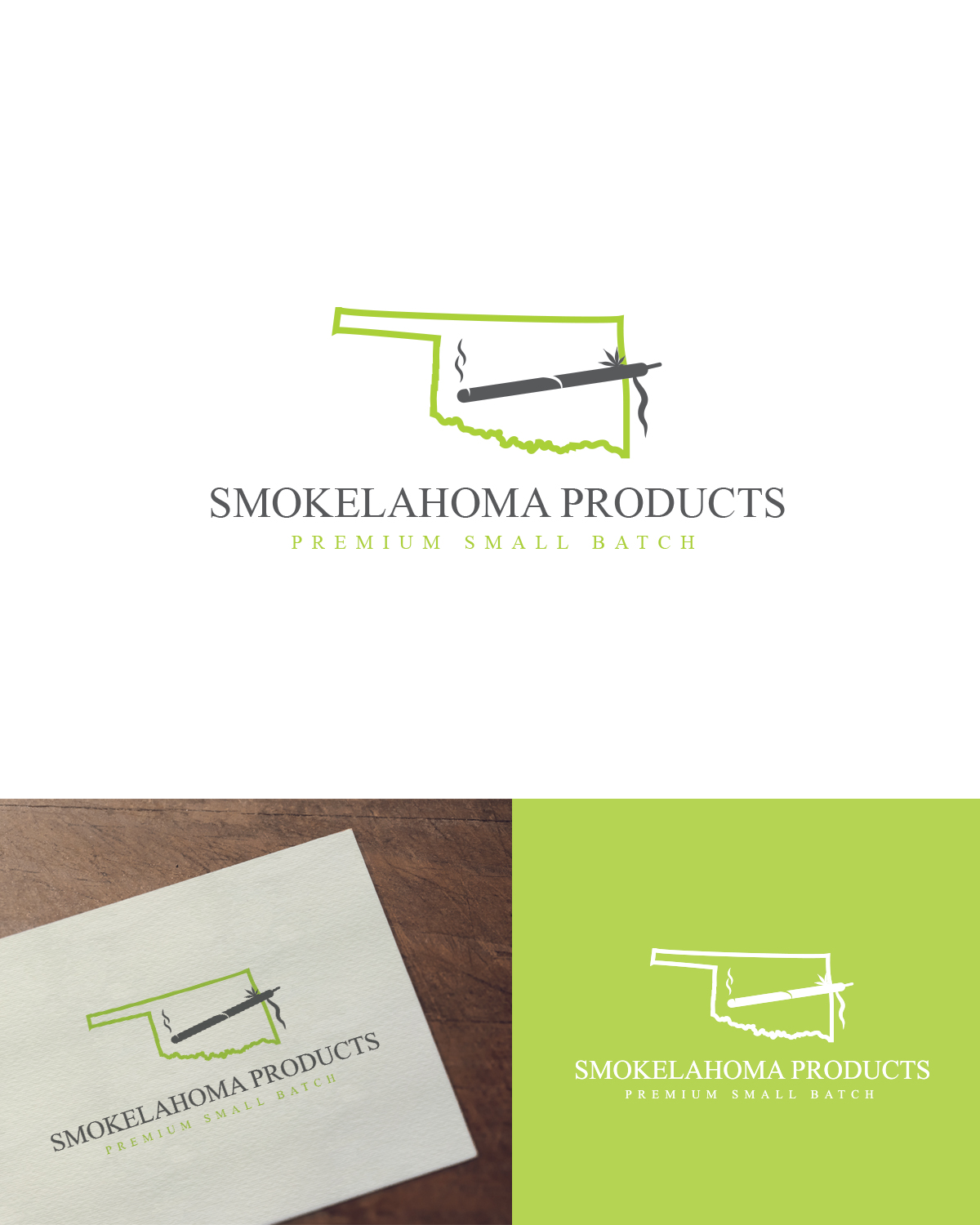 Logo Design by k.l.s.chatterjee 2 for Smokelahoma Products | Design #21978206