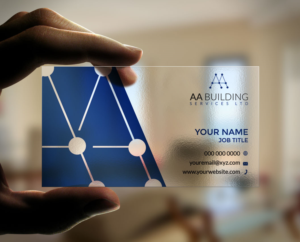 We want to design total new business card and logo for AA Building Services Ltd | Design de Carte de Visite par Riz'