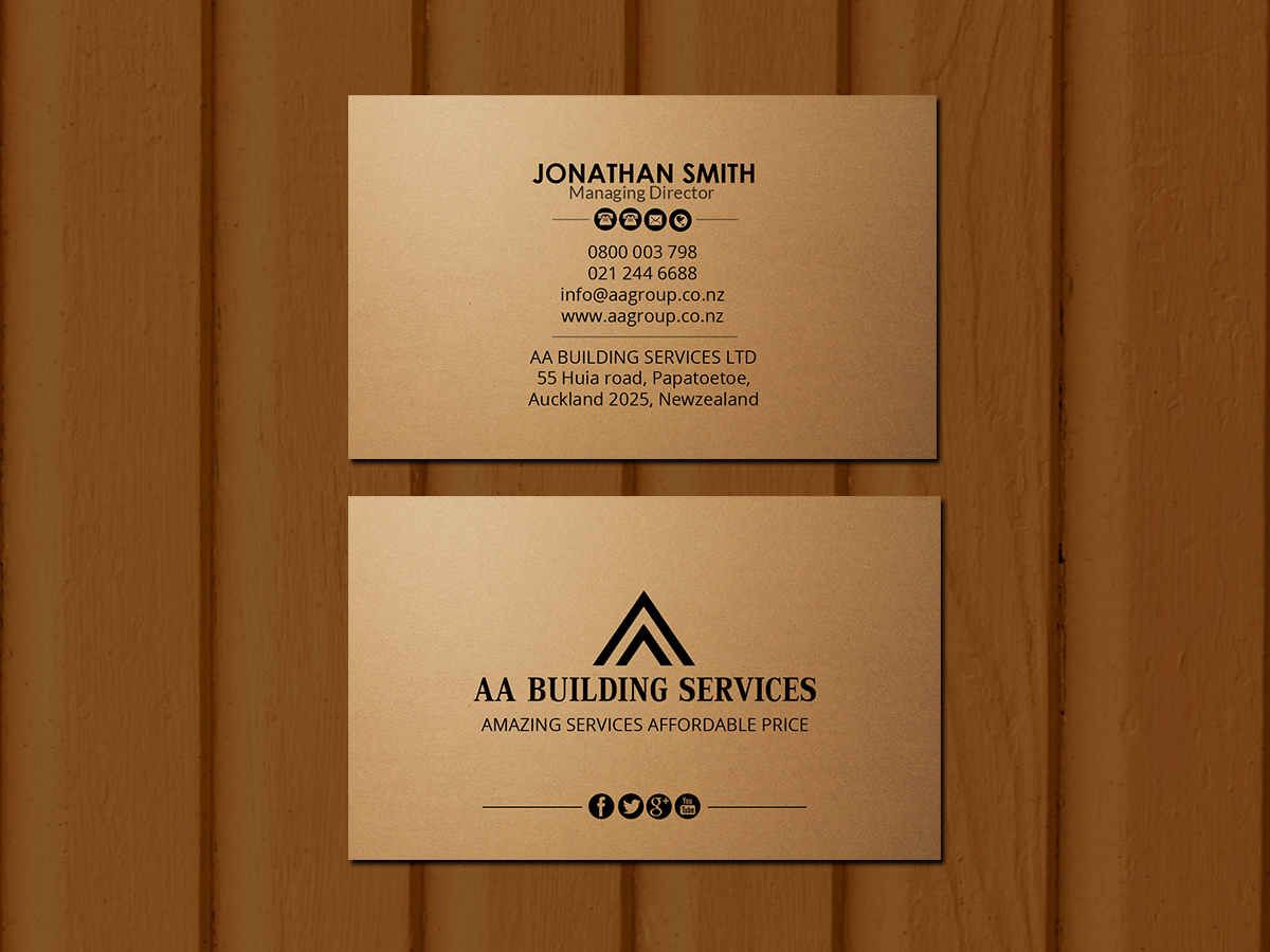 Business Card Design by Creations Box 2015 for this project | Design #21995223