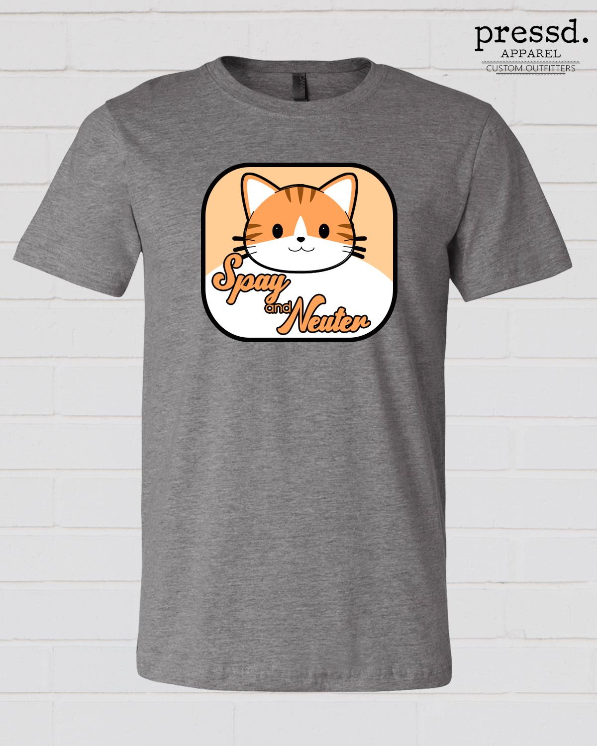 T-Shirt-Design von pressd.apparel für Tri-State Spay & Neuter | Design #22008542