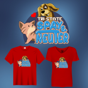 T-Shirt-Design von PenArmy für Tri-State Spay & Neuter | Design: #22000921