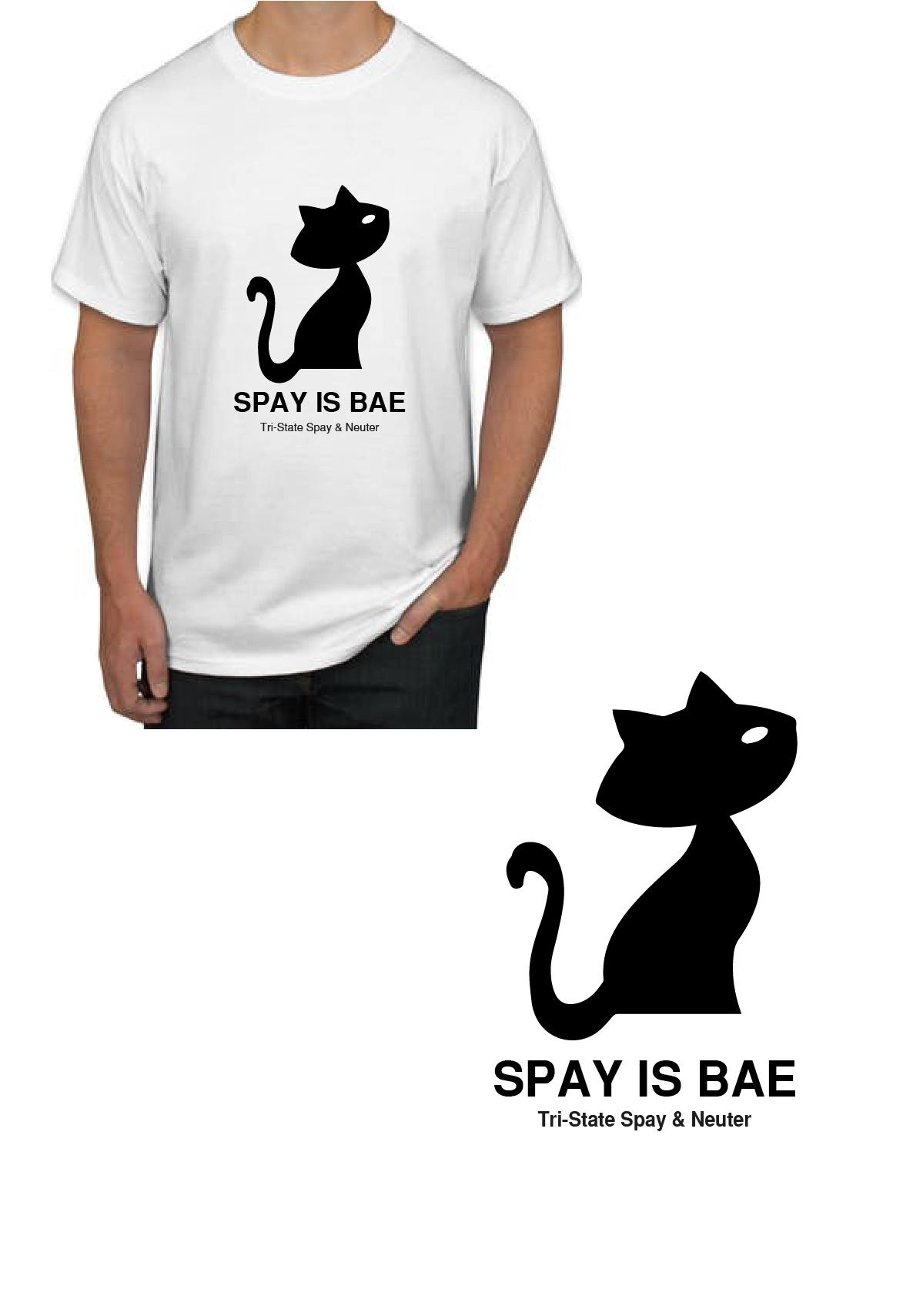 T-shirt Design by Hilditch1991 for Tri-State Spay & Neuter | Design #22024125