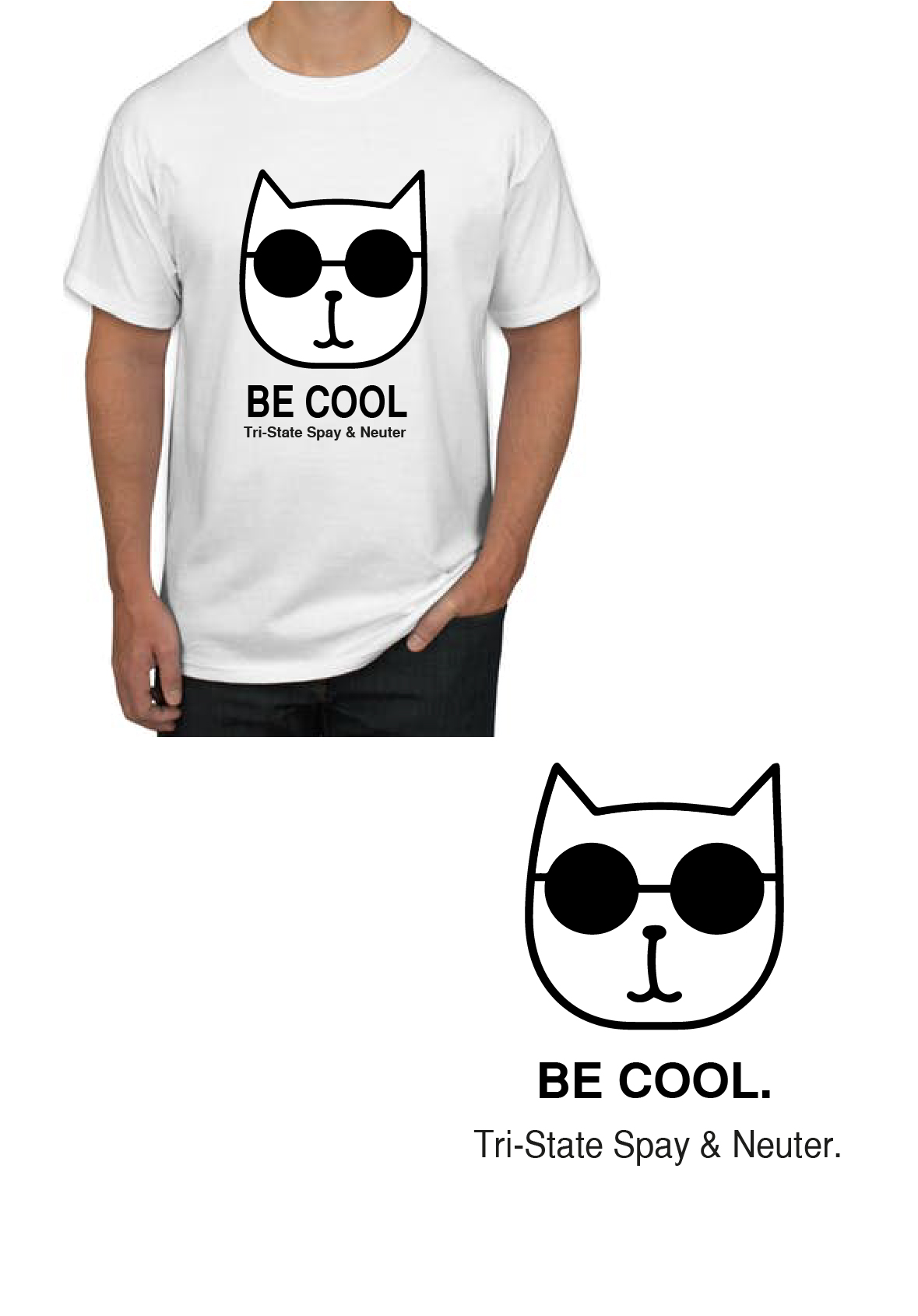 T-shirt Design by Hilditch1991 for Tri-State Spay & Neuter | Design #22024128