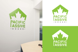Pacific passive house | Logo Design by MT