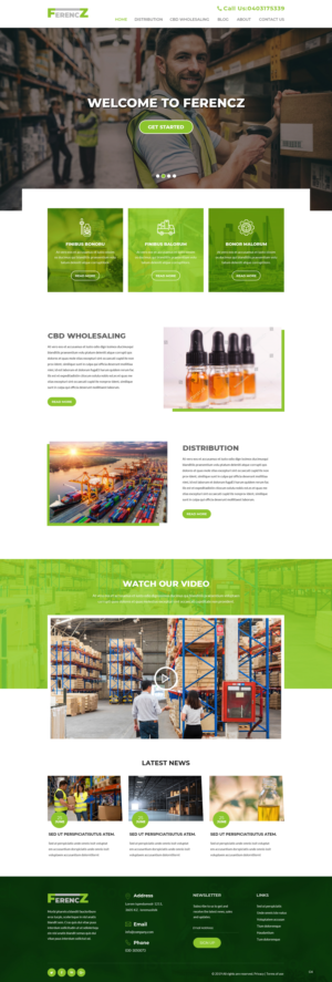Web Design by pb for this project | Design: #21993628