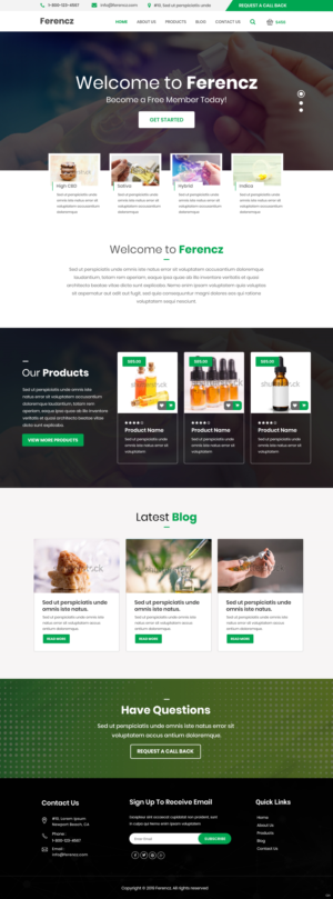Web Design by pb for this project | Design: #21993634