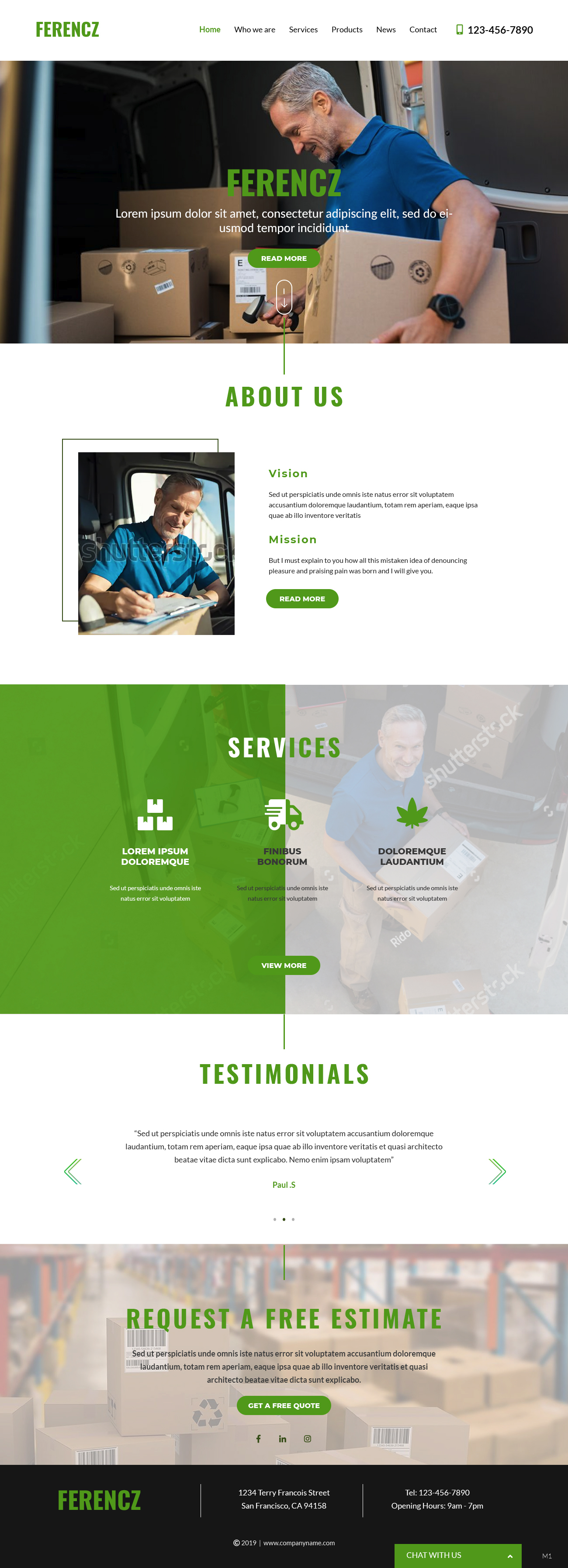 Web Design by pb for this project | Design #21993639