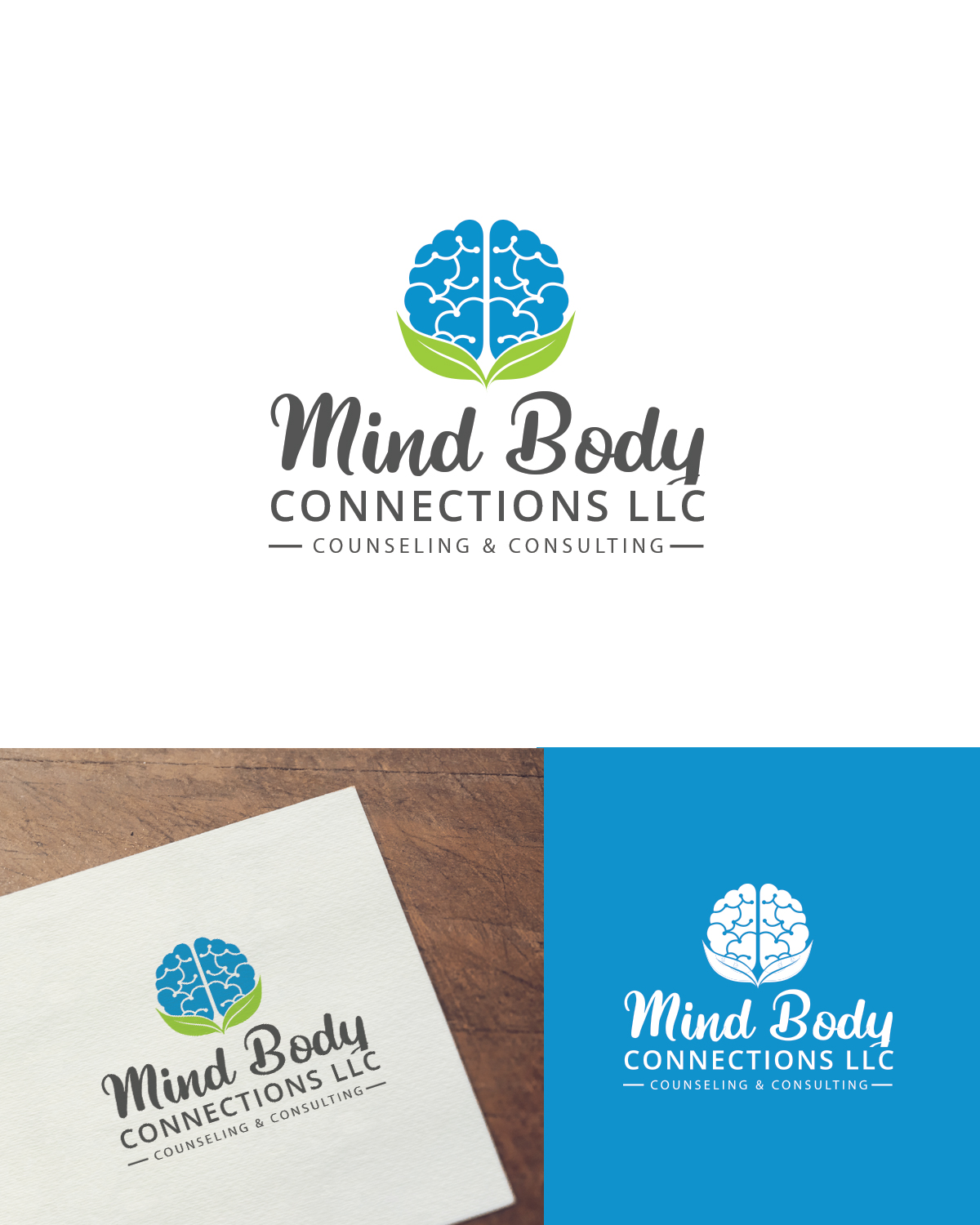 Logo Design by k.l.s.chatterjee 2 for Mind Body Connections LLC  | Design #21991088