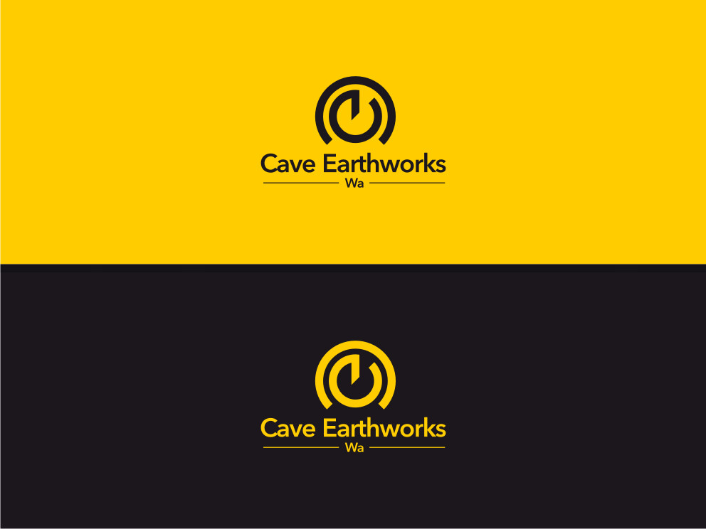 Logo Design by Atvento Graphics for Cave Earthworks Wa | Design #22017947