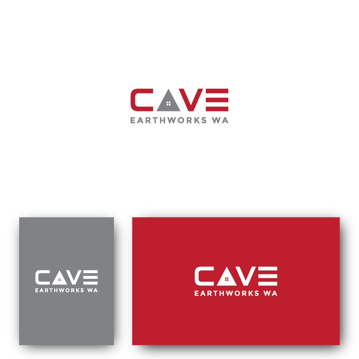 Logo Design by Deziners Zone for Cave Earthworks Wa | Design #21992979