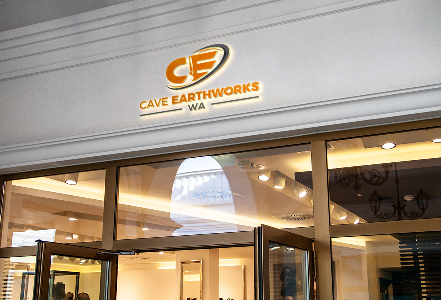 Logo Design by Deziners Zone for Cave Earthworks Wa | Design #21992991