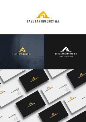 Logo Design by christianpoetoe for Cave Earthworks Wa | Design: #21989851