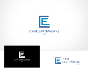 Cave Earthworks Wa | Logo Design by Taya Bright