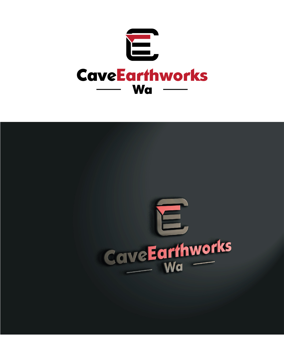 Logo Design by Maxo-Biz for Cave Earthworks Wa | Design #21993761