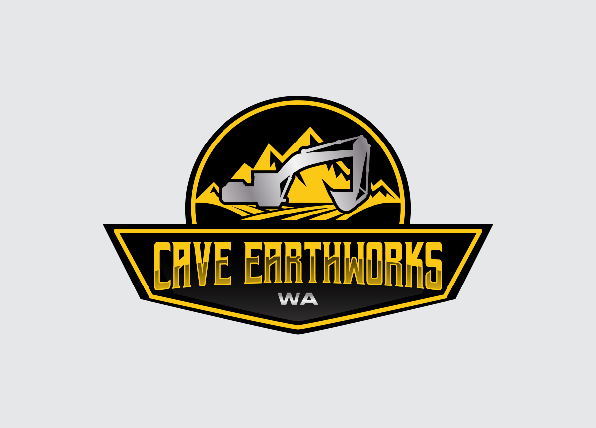 Logo Design by Alleria.Designz for Cave Earthworks Wa | Design #21993468