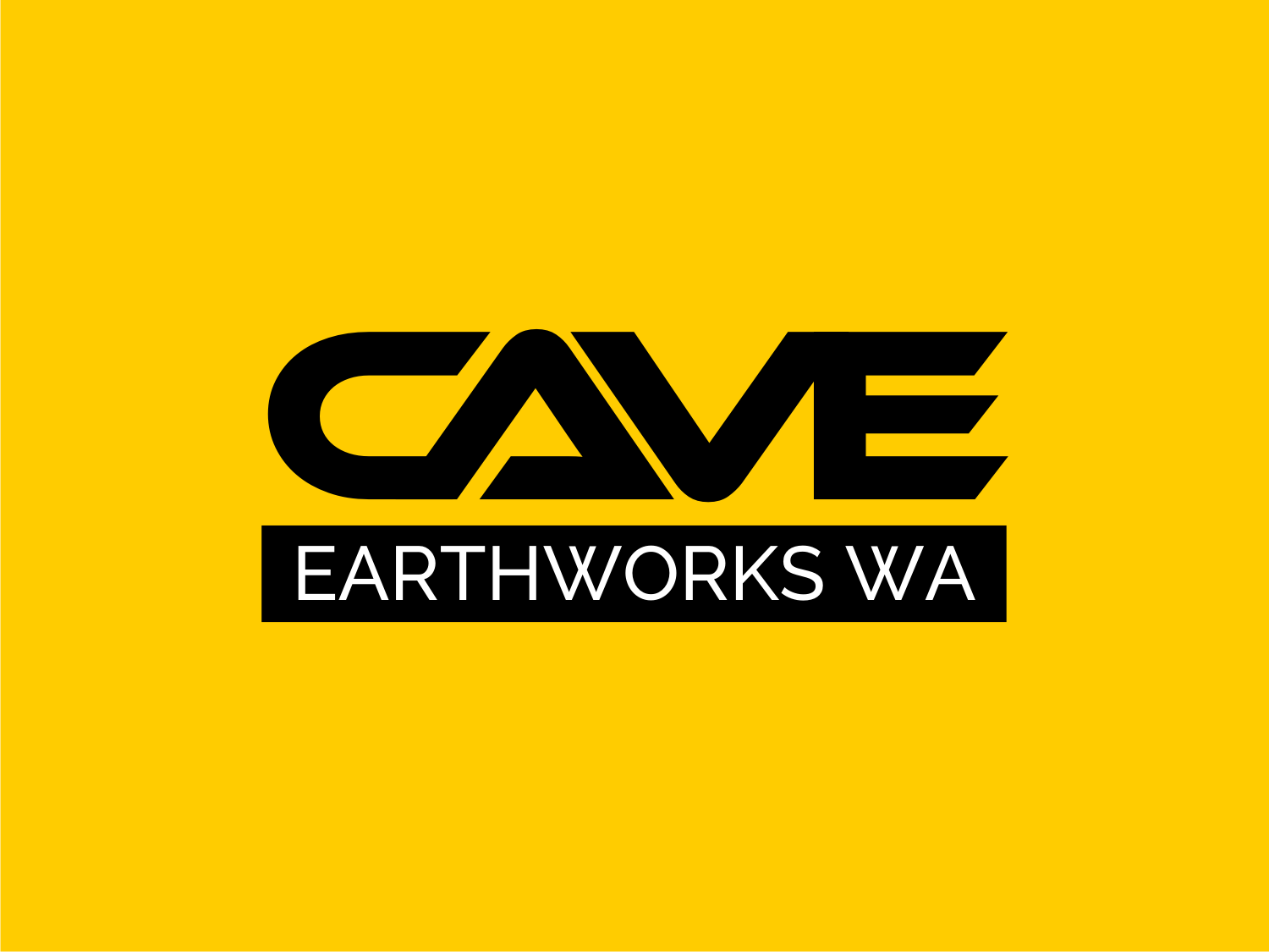 Logo Design by R16 for Cave Earthworks Wa | Design #21988257