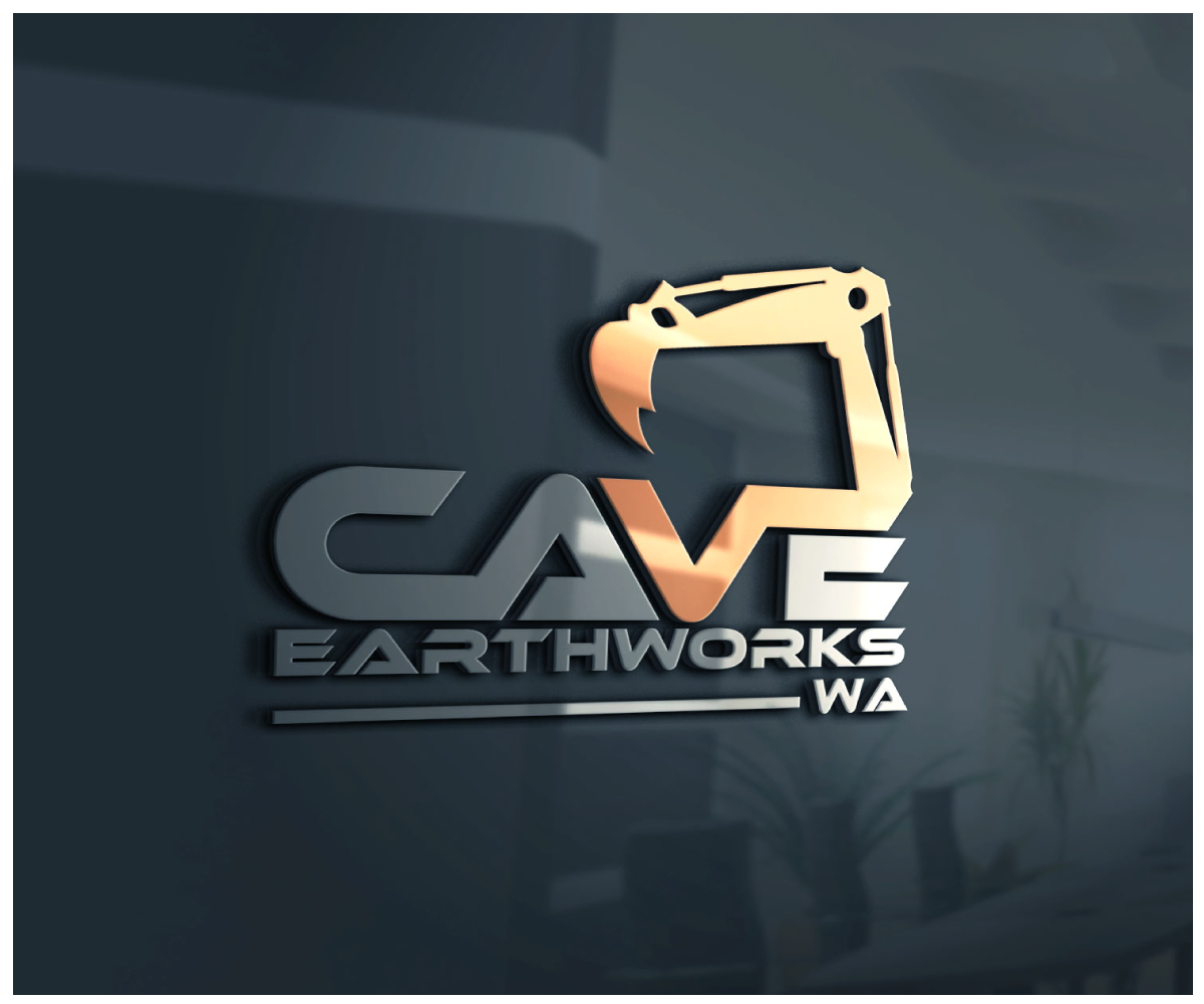 Logo Design by SwiftThinker for Cave Earthworks Wa | Design: #21986712