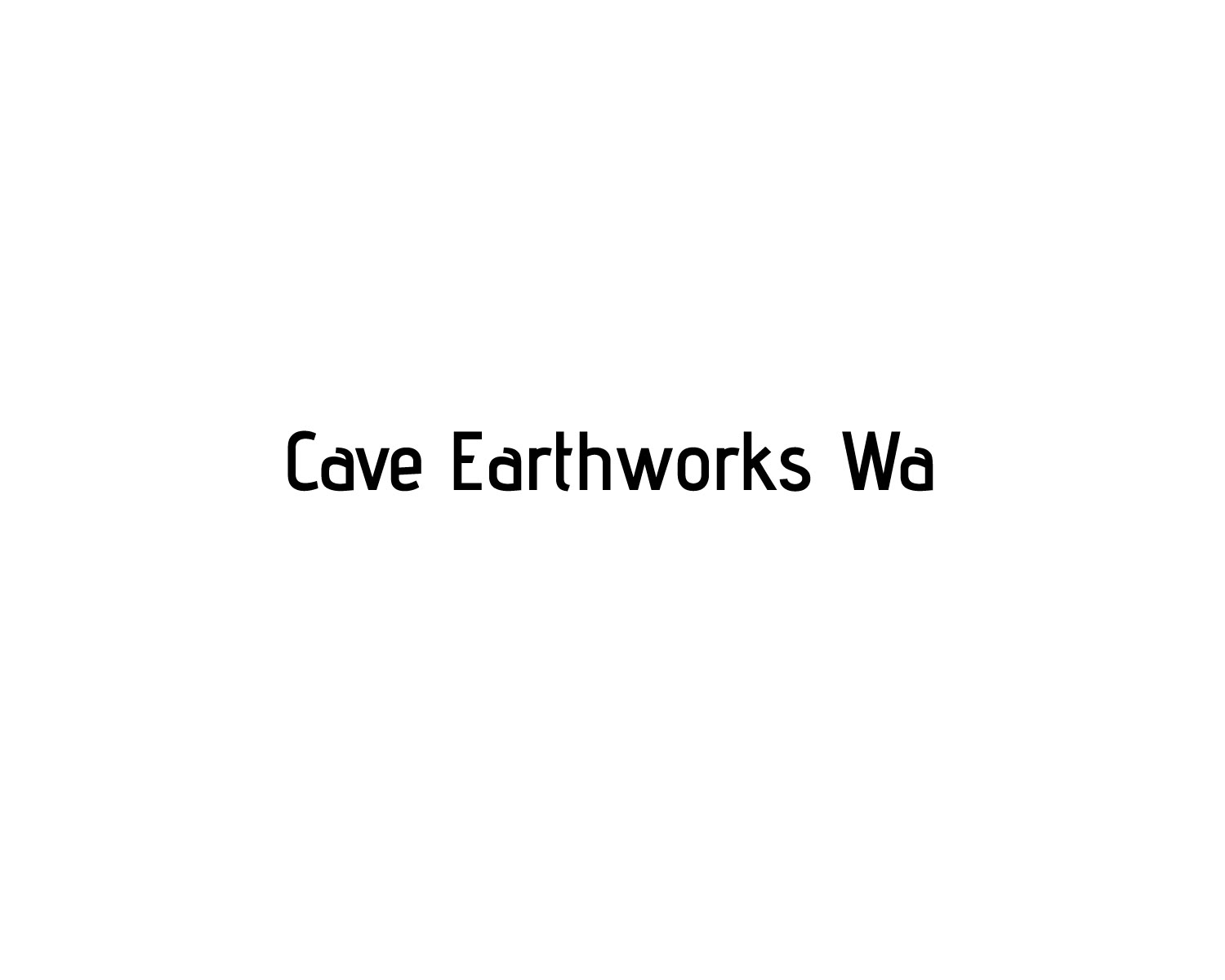 Logo-Design von titanium wings für Cave Earthworks Wa | Design #21994575