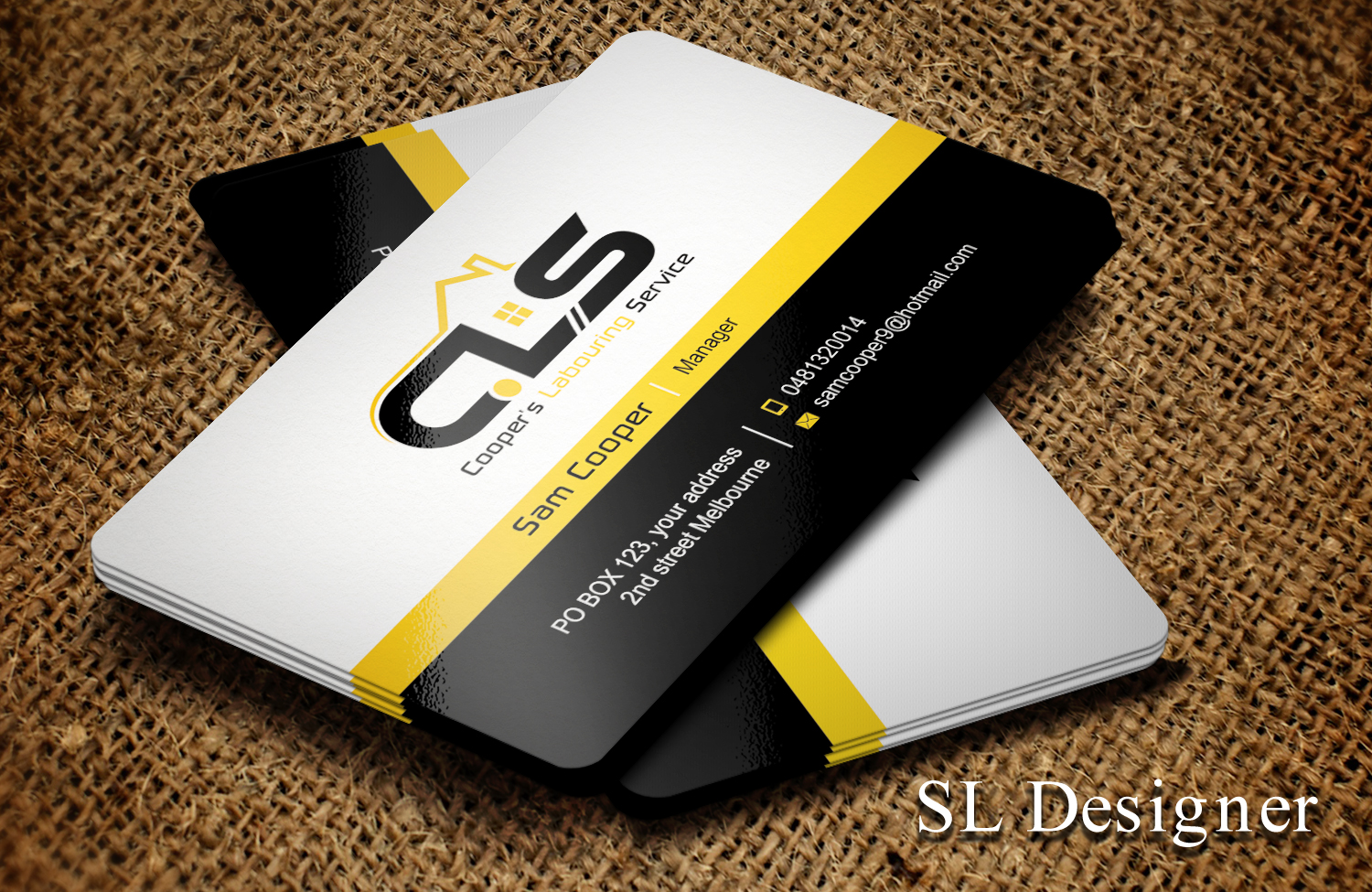 Business Card Design by SL Designer for this project | Design #21986912