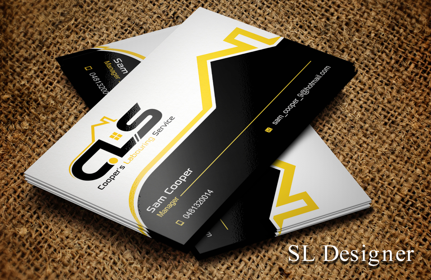 Business Card Design by SL Designer for this project | Design #21986917