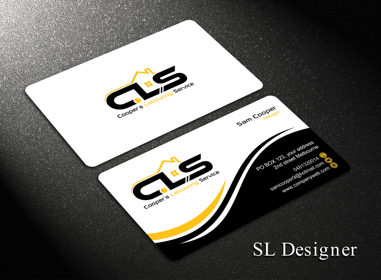 Diseño de Tarjeta de Presentación por SL Designer para este proyecto | Diseño #21986925