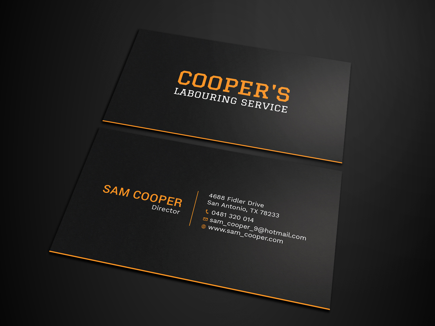 Business Card Design by Tripti Ranjan Gain for this project | Design #21986523