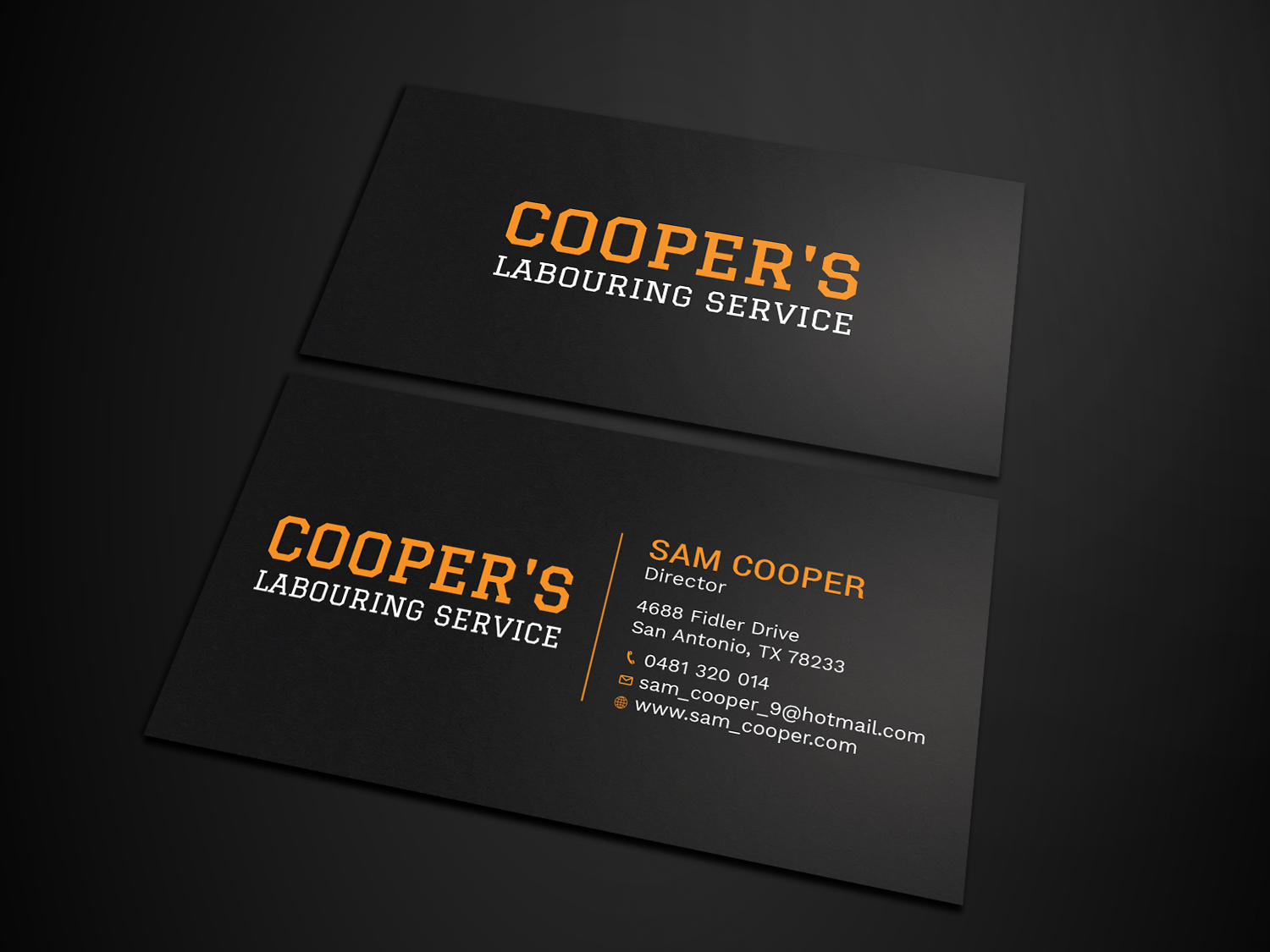 Business Card Design by Tripti Ranjan Gain for this project | Design #21986524