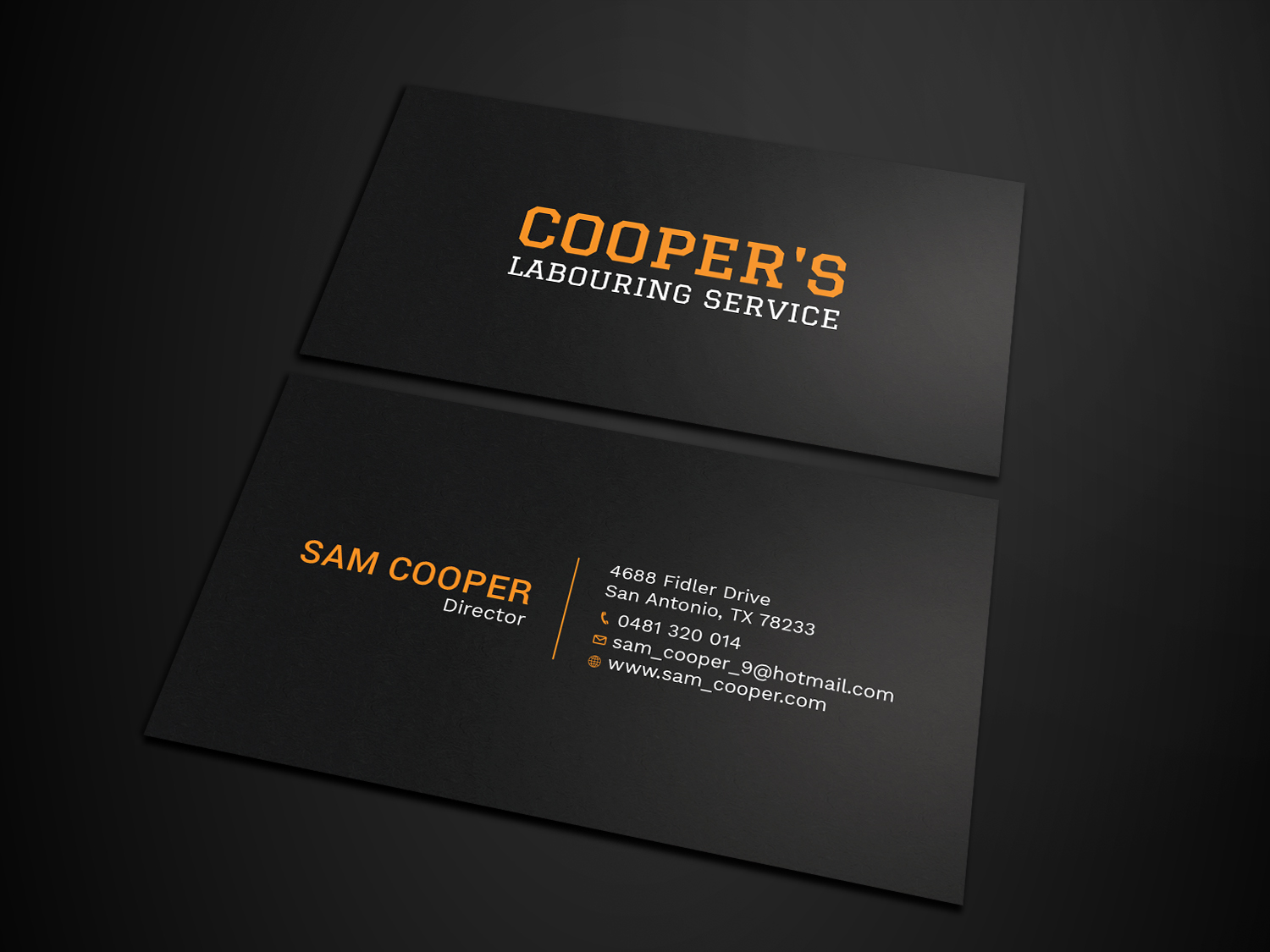 Business Card Design by Tripti Ranjan Gain for this project | Design #21986531