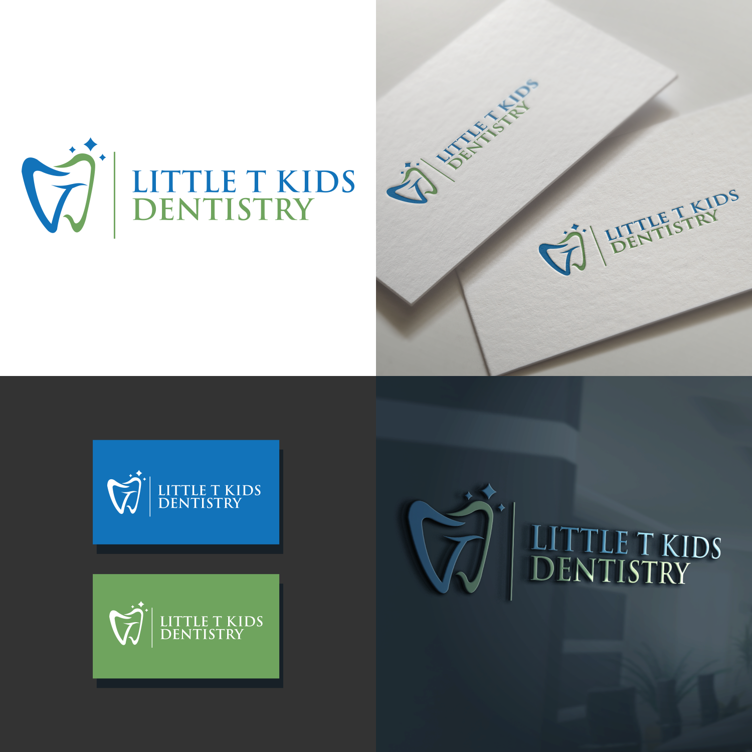 Logo Design by two one for Little T Kids Dentistry | Design #21992728