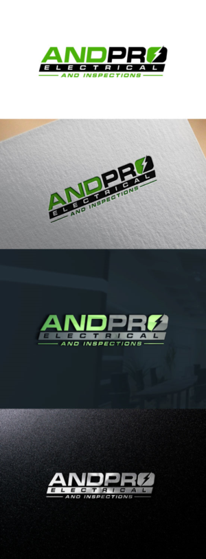 My business name is ANDPRO. We are electricians and electrical inpectors. We will also be moving into building and construction in the near future.  So preferably , something like ANDPRO Electrical and Inspections | Logo Design by Artraj0196