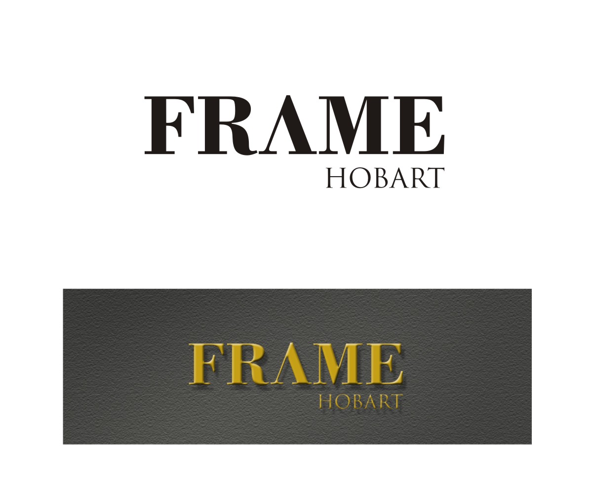 Logo Design by Falguni for Frame Hobart | Design #22027805
