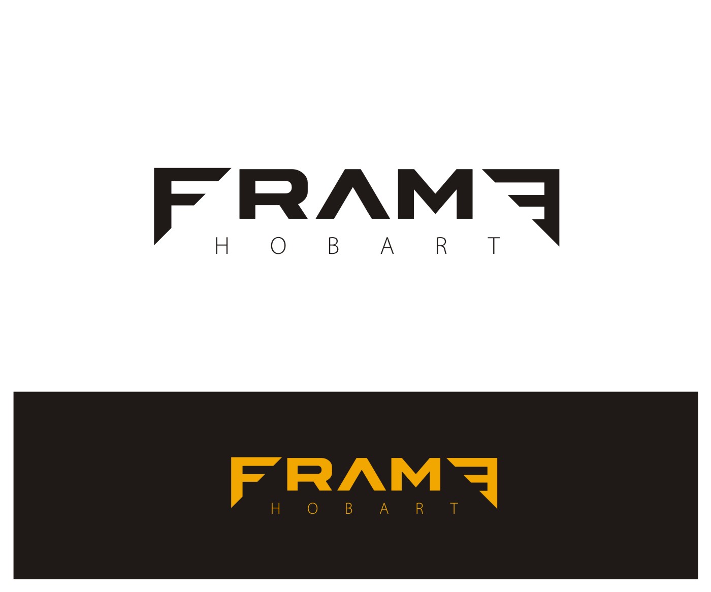 Logo Design by Falguni for Frame Hobart | Design #22033115