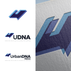Logo Design by Christopher.Min for UrbanDNA Media | Design #22046509