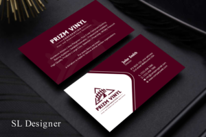 Visitenkarten-Design von SL Designer für Prizm Vinyl Corporation | Design: #21994361
