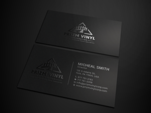 Visitenkarten-Design von Tripti Ranjan Gain für Prizm Vinyl Corporation | Design: #21996140