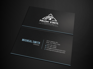 Visitenkarten-Design von Tripti Ranjan Gain für Prizm Vinyl Corporation | Design: #21996141