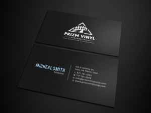 Visitenkarten-Design von Tripti Ranjan Gain für Prizm Vinyl Corporation | Design: #21996146