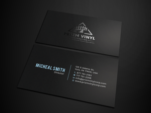 Visitenkarten-Design von Tripti Ranjan Gain für Prizm Vinyl Corporation | Design: #21996149