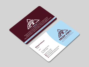 Visitenkarten-Design von MDesign für Prizm Vinyl Corporation | Design: #21995973