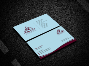 Business Card Design by Uttom 2 for Prizm Vinyl Corporation | Design #21997136