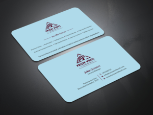 Visitenkarten-Design von Uttom 2 für Prizm Vinyl Corporation | Design: #21997262