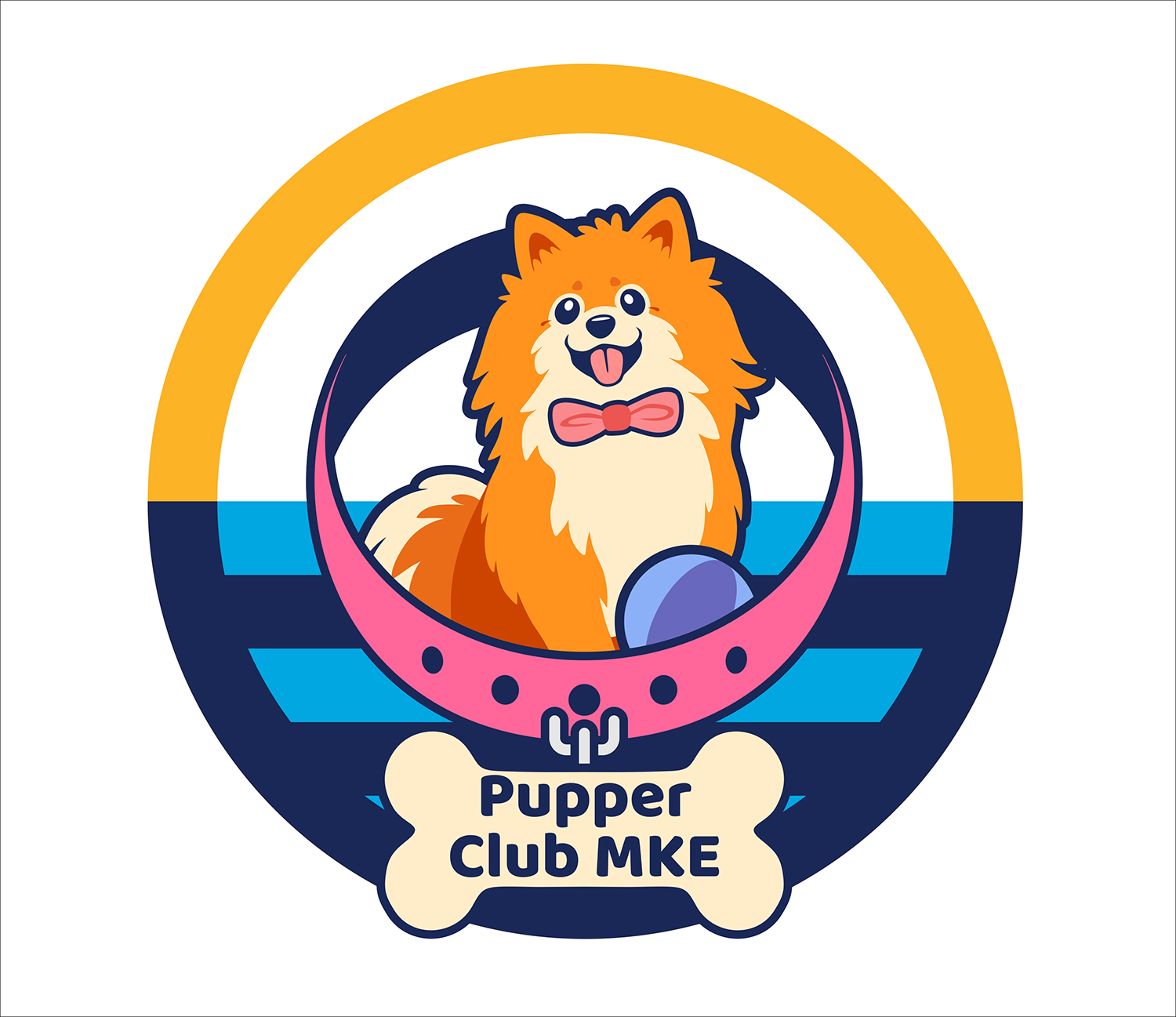 Logo Design by Scelatio for Pupper Club MKE  | Design #21994578