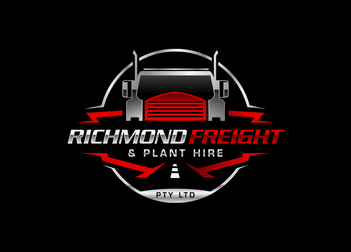 Logo-Design von Alleria.Designz für Richmond Freight & Plant Hire Pty Ltd  | Design #22000242